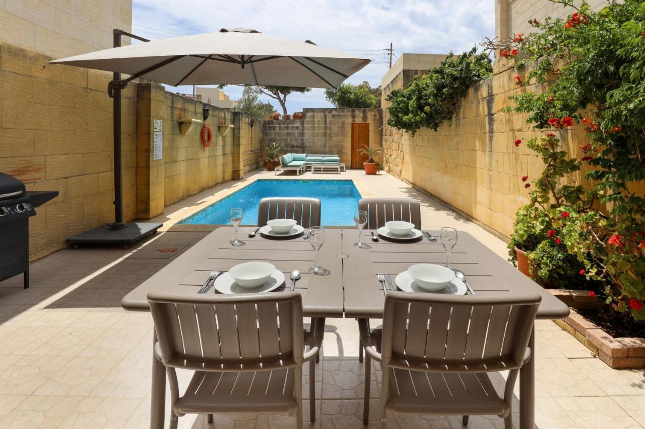 Superb Maltese Farmhouse With Private Pool Villa วิกตอเรีย ภายนอก รูปภาพ